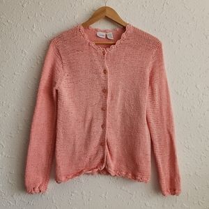 Vintage Cherokee Knit Sweater Cardigan